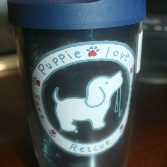 Tervis Other - Tervis Tumbler 16 oz Puppie Love Blue New with lid